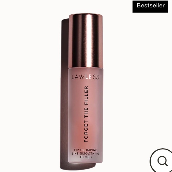 Lawless Beauty Forget the Filler Lip Plumping Line Smoothing Gloss, Rosy Outlook - Picture 6 of 6